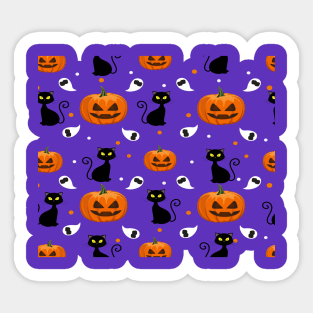 Halloween Pattern Sticker